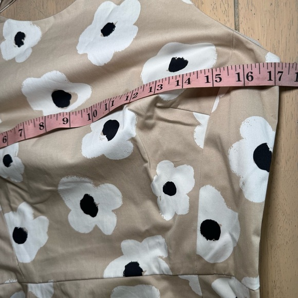 Kate Spade New York Faye floral bow in the back A-line party‎ dress 4 $398 - Picture 8 of 10